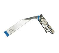 ZAHARA Scheda IO Jack Audio Lettore Touch SD Board con Cavo per Lenovo Ideapad S34015API 81NC S34015API 81QG 5C50S24929 LSH131P