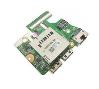 Zahara Scheda USB Slot per scheda SD di ricambio per HP Pavilion 15-AK 833141-001 DAX1PDTB8D0