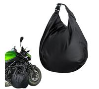 ZAHD borsa impermeabile per caschi in tessuto Oxford per esterni Borsa porta casco pieghevole impermeabile Zaino porta Borsa per casco da moto caschi da equitazione per Casco Moto Caschi da Sci (Nero)