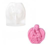 ZAHD stampo in silicone per presepe Stampi in silicone Madre Maria stampo silicone natività Stampo per realizzare Vergine Maria famiglia Stampi per Candele della Famiglia Vergine Maria