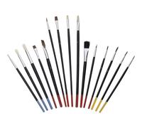 ZAHN Pinsel E10710-19 Pennello per artisti Peli sottili 15 parti