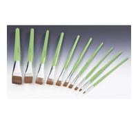 ZAHN Pinsel E10710-06 Pennello piatto Ponex 4 parti