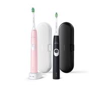 Philips Sonicare ProtectiveClean 4300 HX6800/35 spazzolino sonico elettrico. 2 corpi Black and Pink