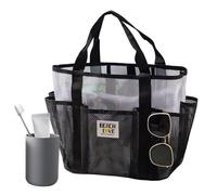 Zahoken Borsa da Spiaggia - Sacca Grande in Rete per Piscina | Capiente Tote Multifunzionale Donna Moda per Viaggio Palestra Vacanza Scuola Estate Famiglia