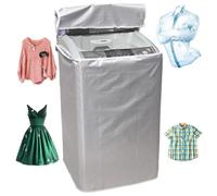 Zahoken Copri Lavatrice, Copertura Per Lavatrice Con Caricamento Dall'alto, Protezione Solare Impermeabile Resistente Alla Polvere Tessuto Più Spesso Per Un Uso Conveniente