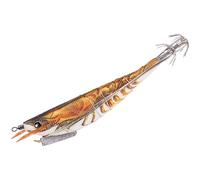 Zahoken Esche Per Calamari | Esche Da Surf Per Acqua Salata Con Design A Gambero,Ganci Doppi Realistiche Fosforescenti Per Mare Surf Riva