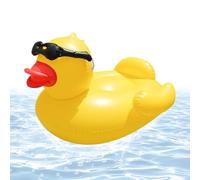 Zahoken Galleggiante per Piscina - Grande Lettino Gonfiabile a Forma di Papera per Piscina,Giochi Acquatici Per Ricreazione Estiva In Piscina Giardino Lago Eventi Carnaval