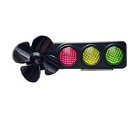 Zahoken Luci LED per Scooter, Luci Di Sicurezza Ad Energia Eolica, Accessori Divertenti per la Guida, Ornamenti a Mulino a, Decorazioni Carine per Bici e Scooter Elettrici