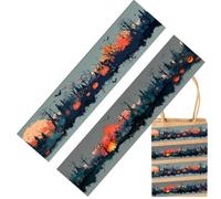 Zahoken Nastro Gotico Per Album - Nastro Adesivo Decorativo - Adesivi Gotici Festivi per Album Scuola Diario Artigianato Regalo Vacanza