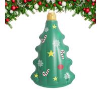 Zahoken Pallone Inflabile Natalizio | PVC Decorazioni Inflabili Giganti per la Decorazione del Giardino | Decorazioni a Tema Natalizio | Per Feste Natalizie all'Aperto, Giardino, Prato, Cortile,