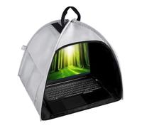 Zahoken Schermo Parasole Per Computer Portatile | Schermo Antiabbagliamento e Privacy per Laptop | Copertura Portatile Per Lavoro All Aperto Viaggi Riunioni E Utilizzo Esterno