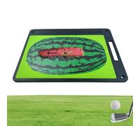 Zahoken Tappetino Pratica Golf, Attrezzatura di Allenamento con Feedback sul Percorso di Swing per Colpire la Palla, Traccia Rilevamento per Principianti Professionisti Sport Casa Interno Esterno