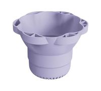 Zahoken Tappetino Pulisci Pennelli Per Trucco - Ciotola Lavaggio Pennelli Cosmetici - Pieghevole Con Supporto Asciugatura Per Cura Bellezza Casa Viaggio