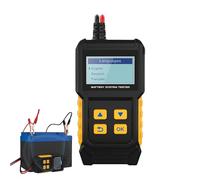 Zahoken Tester Per Batterie Auto | Tester Carico Batteria Veicoli | Checker Tensione Ricarica Diagnosi Circuiti Elettrici Compatto per Manutenzione Moto Barca