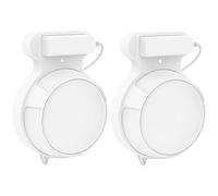 ZahoTse Wall Mount for BE23 / BE25 / BE3600 / BE5000 Home WiFi 7 System-Simple and Sturdy Wall Mount Stand for BE23 / BE25 / BE3600 / BE5000 Tri-Band Wi-Fi 7 System, bianco, confezione da 2