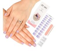 ZAHRVIA 20 pellicole per unghie in gel UV, autoadesive, in gel per unghie, per unghie