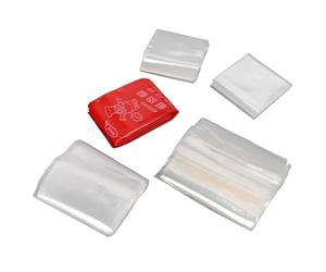 ZAICOLER 5 Confezioni di Involucri per Salsicce in Plastica, Involucri per Salsicce Non Commestibili Resistenti Alle Alte Temperature, per di Prosciutto, Ideali per Accessori per la Produzione di