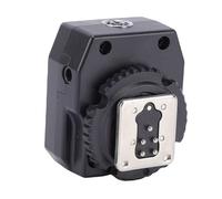 ZAICOLER Adattatore per Slitta Flash Fotocamera Misurazione Automatica Sincronizzazione Ad Alta Velocità Presa da 3,5 Mm, Porta Sincronizzazione PC Supporto per 4 Connessioni Flash