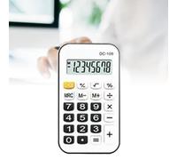 ZAICOLER Calcolatrice Tascabile, Mini Piccola Calcolatrice Portatile con Funzioni di Base, con Corda Alla Moda per Studenti e Ufficio (BLACK)