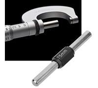 ZAICOLER Calibro Standard per Micrometro per Esterni per Misurazioni Precise per Professionisti Realizzato in Acciaio Inossidabile per la Calibrazione di Micrometri Adatto a Ingegneri e Tecnici 1 X