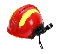 ZAICOLER Casco di Sicurezza di Salvataggio per Lavoratori Cantieri Edili Vigili Del Fuoco Forestali Soccorritori Incidenti Stradali Faro Staccabile per Lavori Ricerca Versamenti