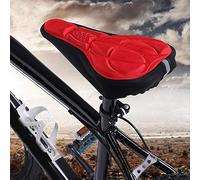 ZAICOLER Coprisella per Bici Ultraleggero con Design Ergonomico 3D per un Comodo Accessorio di Guida Adatto Alla Maggior Parte delle Biciclette 28 X 16 X 2 Cm (rosso)