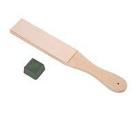 ZAICOLER Coramella per Affilare il Bordo in Pelle di Legno per Mantenere la Nitidezza dei Coltelli da Pesca e degli Strumenti da Pugnale