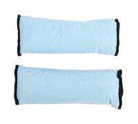 ZAICOLER Cuscino per Auto con Copertura della Cintura di Sicurezza per Bambini, Protezione per Poggiatesta in Morbido Peluche per Collo e Spalle, di Lunga Durata, Facile da Pulire, per