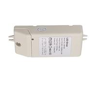 ZAICOLER Driver LED Compatto e Durevole per Striscia LED 12W DC 12V 1A Alimentatore per la Decorazione Domestica Materiale ABS Bianco per Lampade Fai-da-te