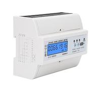 ZAICOLER DTS6619-016 Contatore di Energia Trifase con Display LCD e Retroilluminazione per Uso Domestico e Industriale 380 V