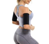 ZAICOLER Fasce per Il Sudore del Braccio, 1 Paio di Fasce per Il Sudore per Sauna da Donna Regolabili in Neoprene Trimmer per Braccia di Tutte le Dimensioni per L'Allenamento Sportivo