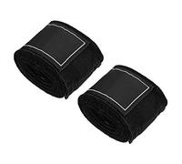 ZAICOLER Fasce per Le Mani da Boxe Che Assorbono l'umidità 2 Pezzi 2,5 M Cinturino Elastico per Muay Thai 5 Cm, 98 Pollici (Black)