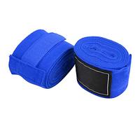 ZAICOLER Fasce per Le Mani da Boxe Che Assorbono l'umidità 2 Pezzi 2,5 M Cinturino Elastico per Muay Thai 5 Cm, 98 Pollici (Blue)