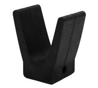 ZAICOLER Fermo di Prua per Rimorchio per Barche Stile V, Gomma Nera Che Assorbe Gli Urti Resistente alle Intemperie per Kayak da Yacht con Diametro del Foro di Installazione di 13 Mm