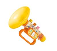 ZAICOLER Giocattolo a Tromba di Design per Cartoni Animati per Bambini Materiale ABS Premium Strumento Musicale a Fischio Multifunzionale, Sicuro per la Ricreazione dei Bambini (YELLOW)