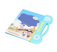 ZAICOLER Giocattolo Intelligente per Bambini con Libro Sonoro Parlante, 3 Lingue Cambogia Inglese Cinese, Coltiva abilità Logiche, per Genitori e Bambini, Alimentazione ABS