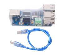 ZAICOLER Isolatore USB, Scheda a 4 Canali Plug e Play Isolar Module Accoppiamento con Linea di Porta Quadrata USB per Tastiera, USBASP, Dispositivo USBHID