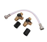 ZAICOLER Kit Bypass Scaldabagno per l'inverno, 12 Pollici |Design in Ottone Senza Perdite, Filettature NPT da 1/2 Pollice, Strumento Essenziale per l'inverno per gli Appassionati di Campeggio