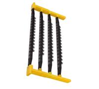 ZAICOLER Kit di Tazze per L'Allevamento delle Api Plastica Leggera e Resistente per un Efficiente di Allevamento delle Regine 50 Tazze 4 Favi