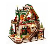 ZAICOLER Kit per Casa delle Bambole in Miniatura Set da Costruzione | Materiali ABS+PP+legno, Assemblaggio Adatto Ai Principianti, Decorazioni Musicali a Batteria, Ideali per i Legami Familiari
