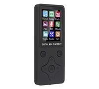 ZAICOLER Lettore MP3 MP4 Bluetooth T1 Design Compatto con Spazio di Archiviazione 8G per Amanti della Musica e Viaggiatori Perfetto per Notti Rilassanti (BLACK)