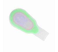 ZAICOLER Luce di Sicurezza per Corsa Notturna a LED per Zaino da Ciclismo Notturno Che Corre in Silicone ABS Rosso (Green)