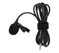 ZAICOLER Microfono Professionale Lavalier per Interviste per Registrazioni Audio Cristalline, Plug and Play, Lunghezza 1,5 M - per Interviste, Live Streaming - Plastica, Come Mostrato Nelle Immagini