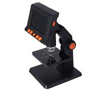 ZAICOLER Microscopio Digitale Ingrandimento 1000x Ad Alta Definizione Microscopio LCD da 4,3 Pollici per L'osservazione Colore materiale: Metallo ABS per Studenti Ricercatori