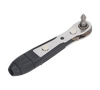 ZAICOLER Mini Chiavetta a Cricchetto, Cacciavite per Micro a Cricchetto 1/4 Pollici a Testa Singola per Spazio Stretto, Angoli