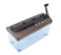 ZAICOLER Mini Distruggidocumenti Manuale, Distruggidocumenti Manuale per Carta A4, Tagliatrice di Carta Portatile con Strumento di Triturazione, Ideale per Appunti, Fatture, Ritratti e Desktop per