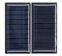 ZAICOLER Mini Pannelli Solari, 2 Pcs 0,25 w 5V Policristallini in Silicio Policristallino Mini Cella Solare Alimentazione Piccoli Pannelli Solari Celle per Lanterna da Campeggio della Pompa della