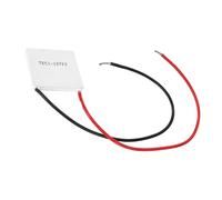 ZAICOLER Modulo Piastra di Raffreddamento Termoelettrico Peltier TEC1-12703, 12V 3A 40x40mm Dissipatore di Calore in Ceramica Raffreddamento per Frigorifero Fai da Te, Progetti Elettronici