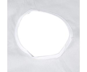 ZAICOLER Morbido Lenzuolo Massaggio per Lettino di Bellezza con Foro per il Viso - Comodo Tessuto in Poliestere in Bianco, Rosa, Viola o Cammello, 2 Misure Disponibili (80 * 200)