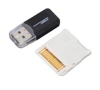 ZAICOLER Multi Console per Scheda R4 3DS 2DS Compatibile con la Serie DS 3DS, Supporta Scheda SD da 128 GB Firmware in Legno Caricamento Rapido Dispositivo di Backup del Gioco (WHITE)